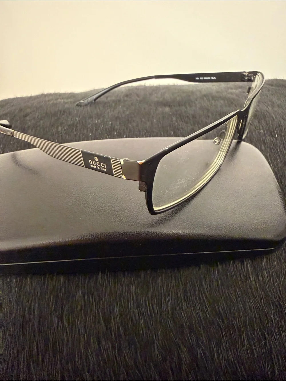 Black Gucci Men's Glasses